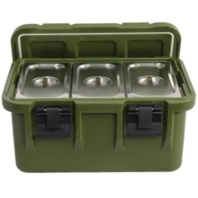 Stackable Food Pan Carrier All In One Top Loading  30L Hotel Restaurant Equipment