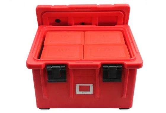 Rectangular 13kg Insulated Food Transport Box Polyethylene Insulated Hot Food Transport Boxes
