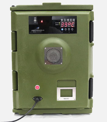 Rotational Molding Process Food Warmer For Restaurant Insulated Electric Ultra Pan Carrier 120L Green